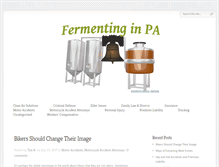 Tablet Screenshot of fermentinginpa.com